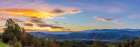 Sunrise on the Foothills Parkway-Great Smoky Mountains National Park-Tennessee Art Print